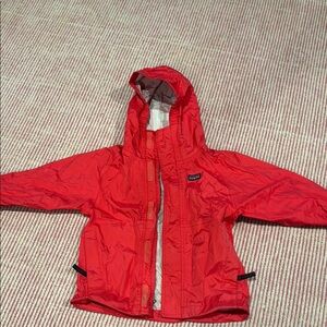 Pink Patagonia Rain Jacket